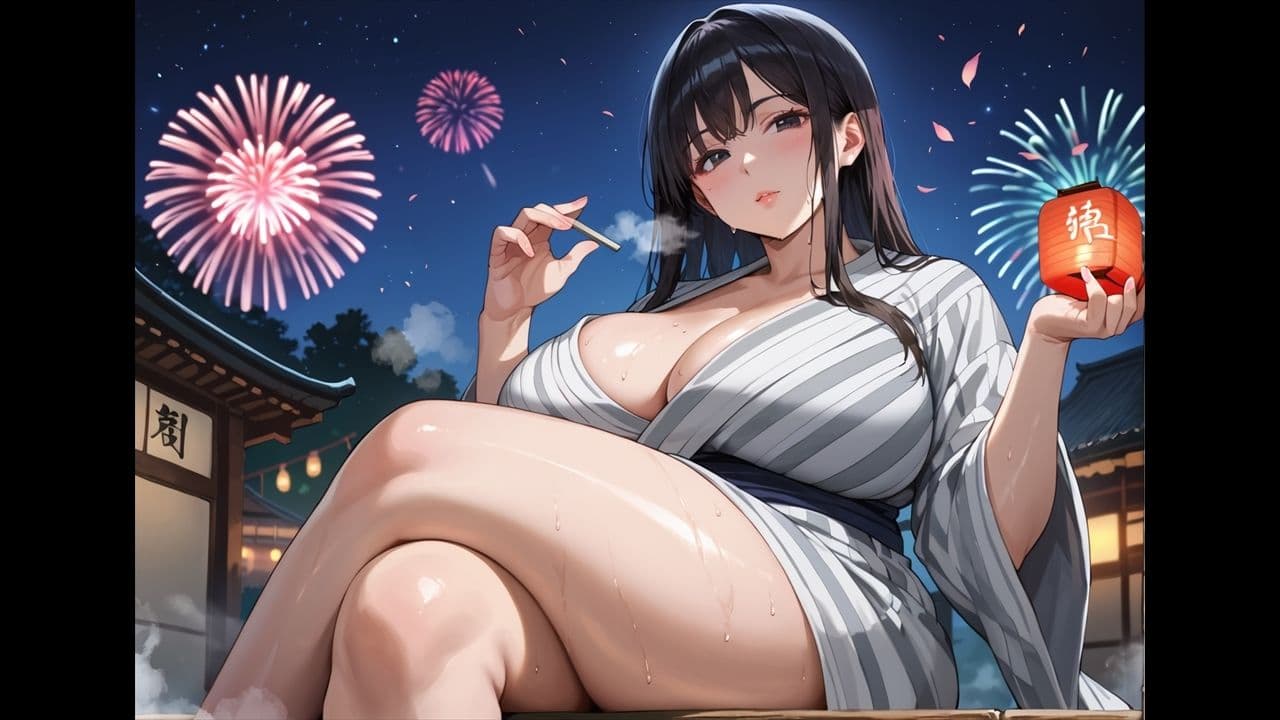 むちむち浴衣の女上司と快楽の花火。 サンプル1
