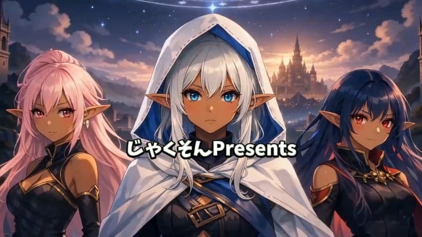 【ビジュアルノベル】LUNA NOIR Vol.1 スリギイ  静寂の魔女 サンプル1