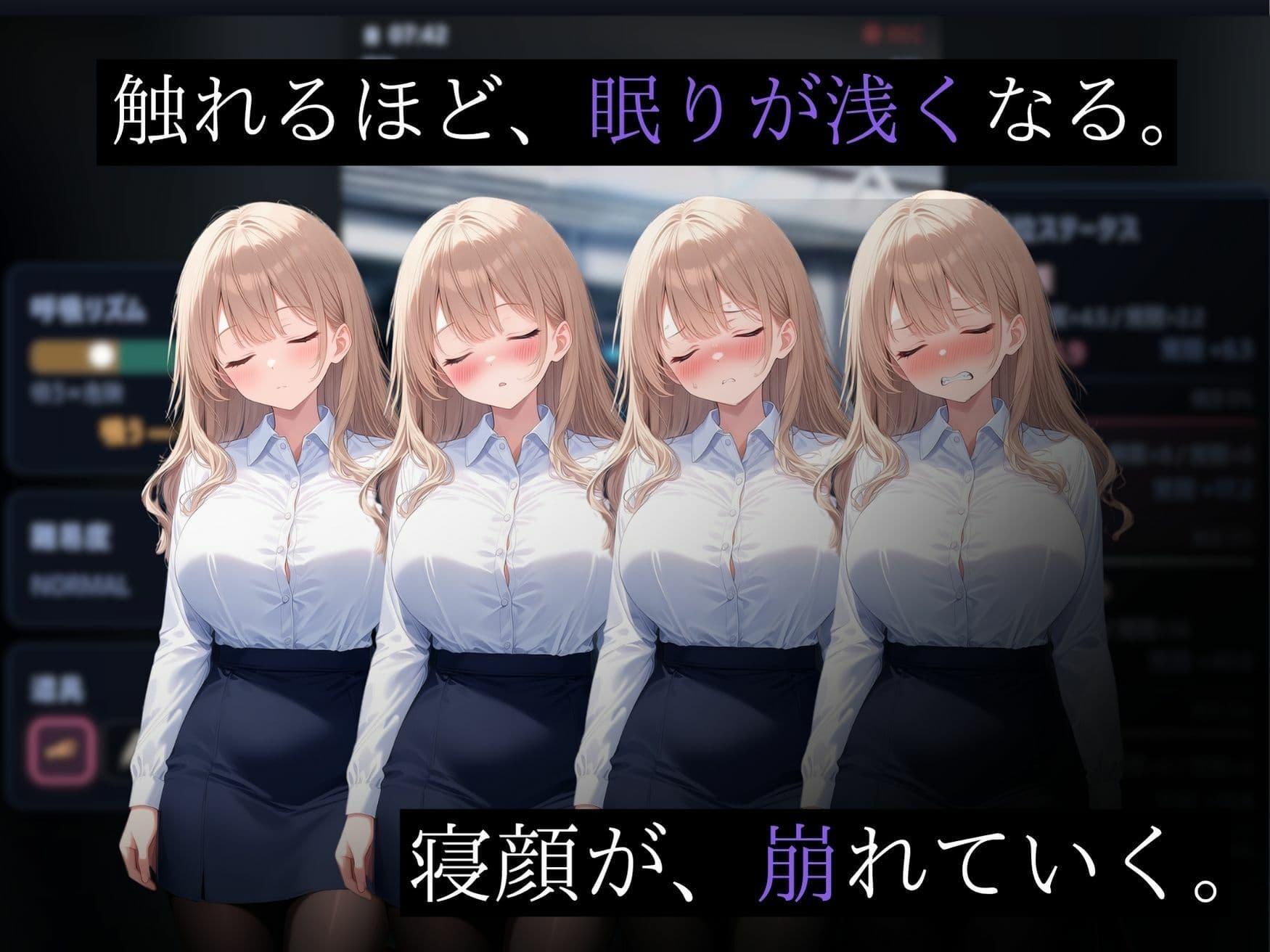 【スマホ対応】透視×時間停止 止まらない欲望と止まった時間〜通勤OL編〜 サンプル5