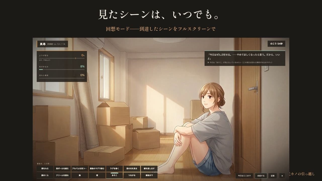 元カノの引っ越し 〜最後の三日間〜 サンプル8