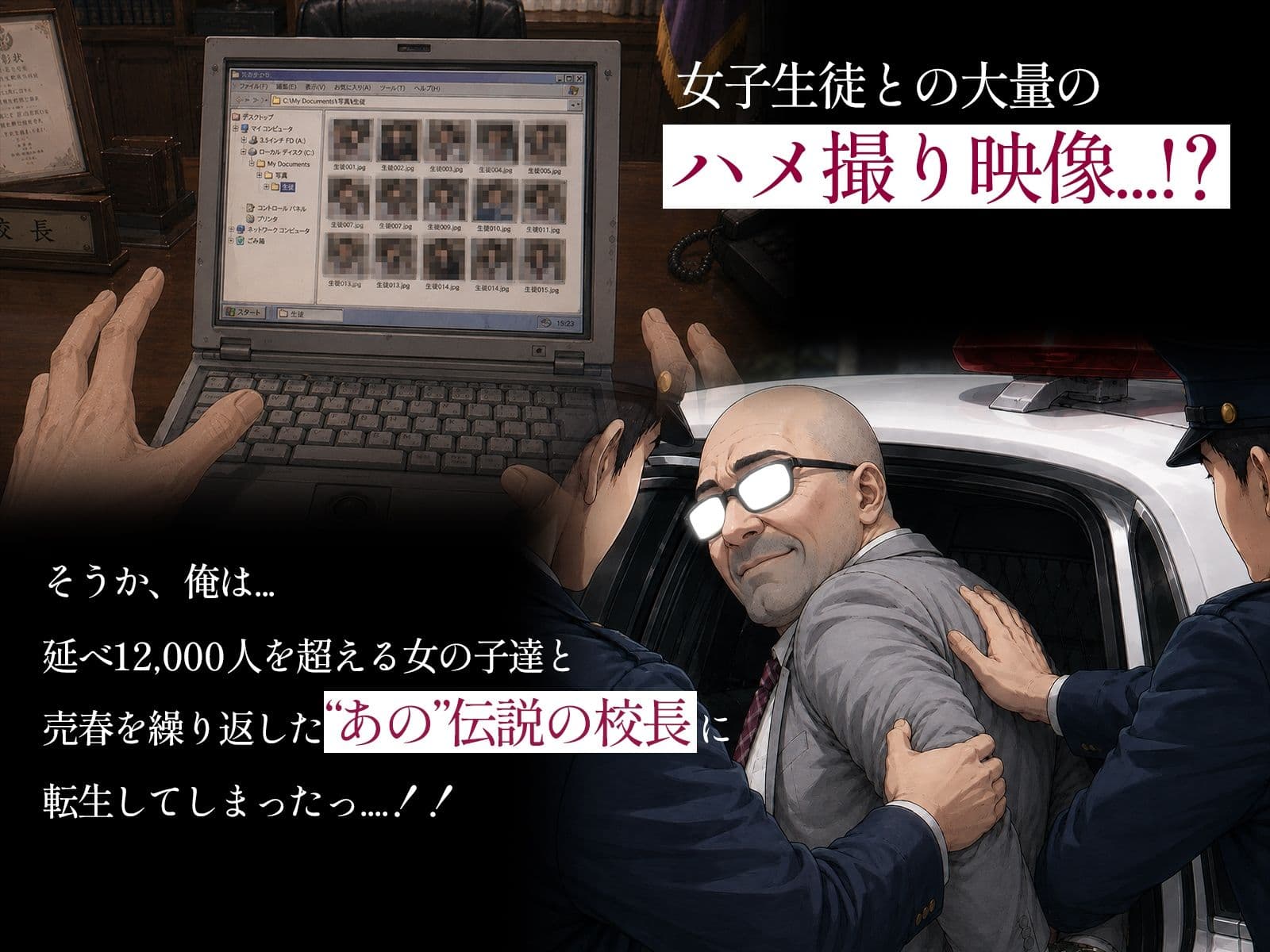 【フルボイス】転生したらあの伝説の校長だった件〜女子生徒ハメ撮り記録〜 サンプル3