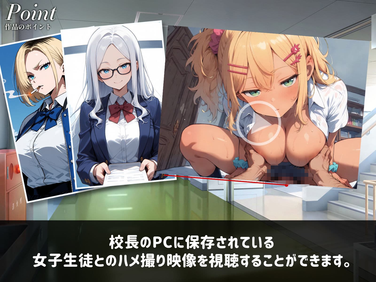 【フルボイス】転生したらあの伝説の校長だった件〜女子生徒ハメ撮り記録〜 サンプル4