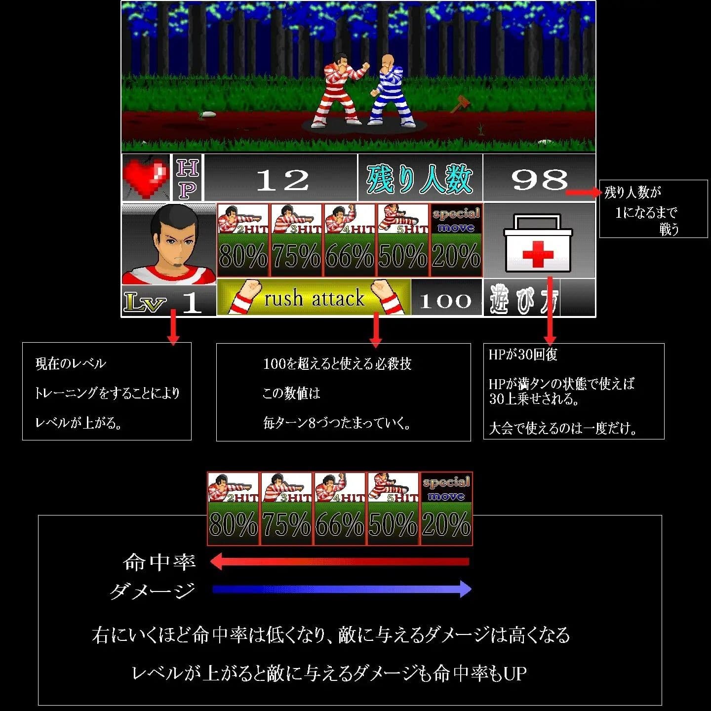 Battle of Prisoners〜囚人たちの戦い〜 サンプル2