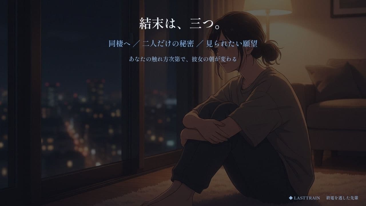 終電を逃した先輩 〜七泊八日〜 サンプル9