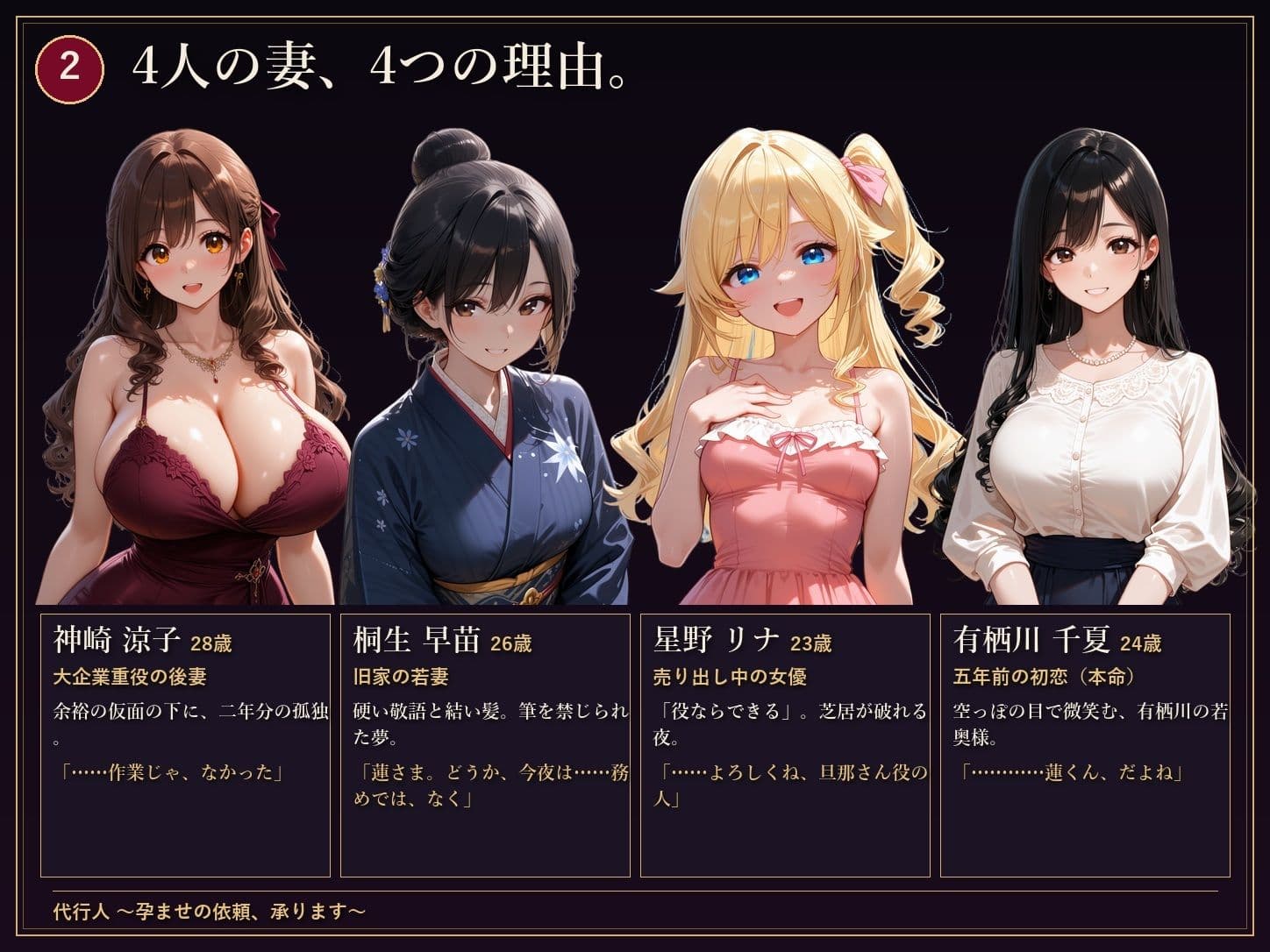 代行人 〜孕ませの依頼、承ります〜 サンプル3