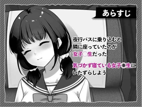 夜行バスで隣に座った学生を痴◯ サンプル1