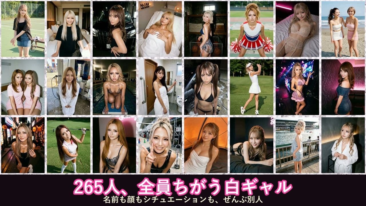 ドパギャル！！ホワイトオパール☆ 〜白ギャル動画ガチャコレクション〜 サンプル2