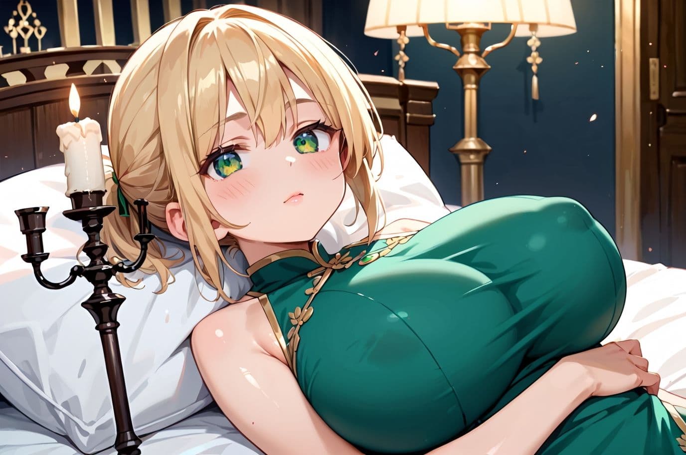 広すぎる屋敷も、もう寂しくない。妖艶チャイナの年上お姉さんと、溶け合う夜 サンプル1