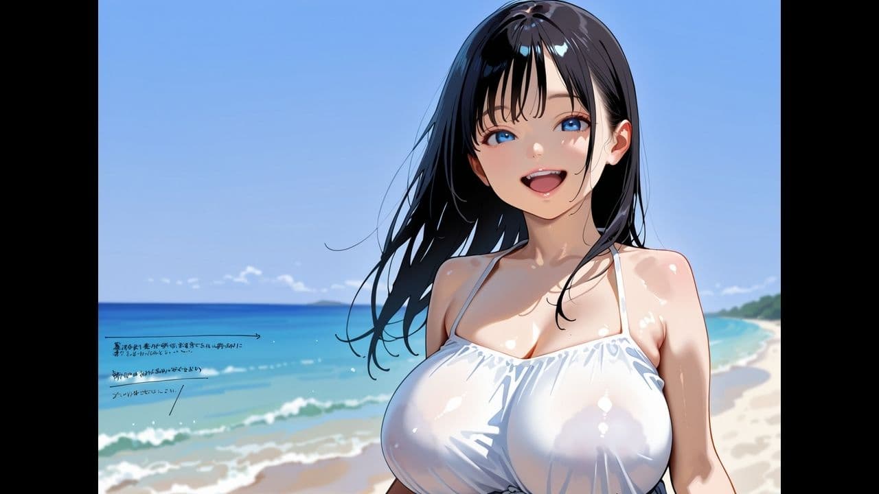 純白ワンピース。〜淡く溶ける、あの夏の日〜 サンプル2
