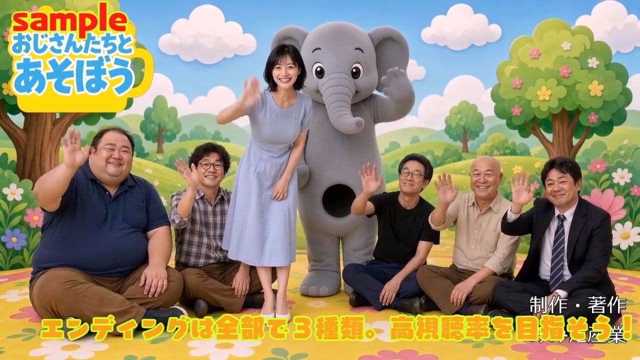 おじさんたちとあそぼう〜エロ教育番組ディレクターゲーム〜 サンプル9