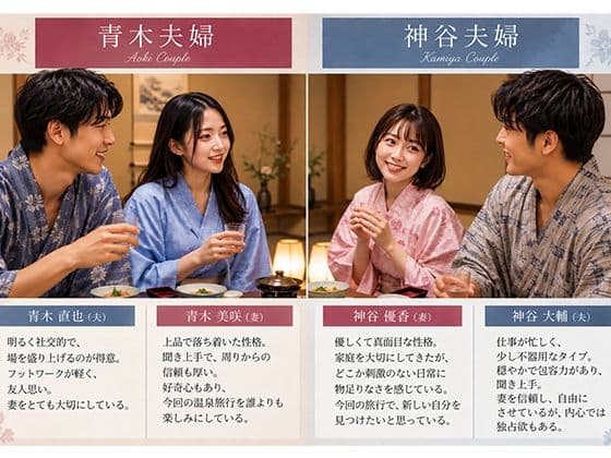 【第二話】今夜、妻を交換します。大人の温泉修学旅行。 サンプル1