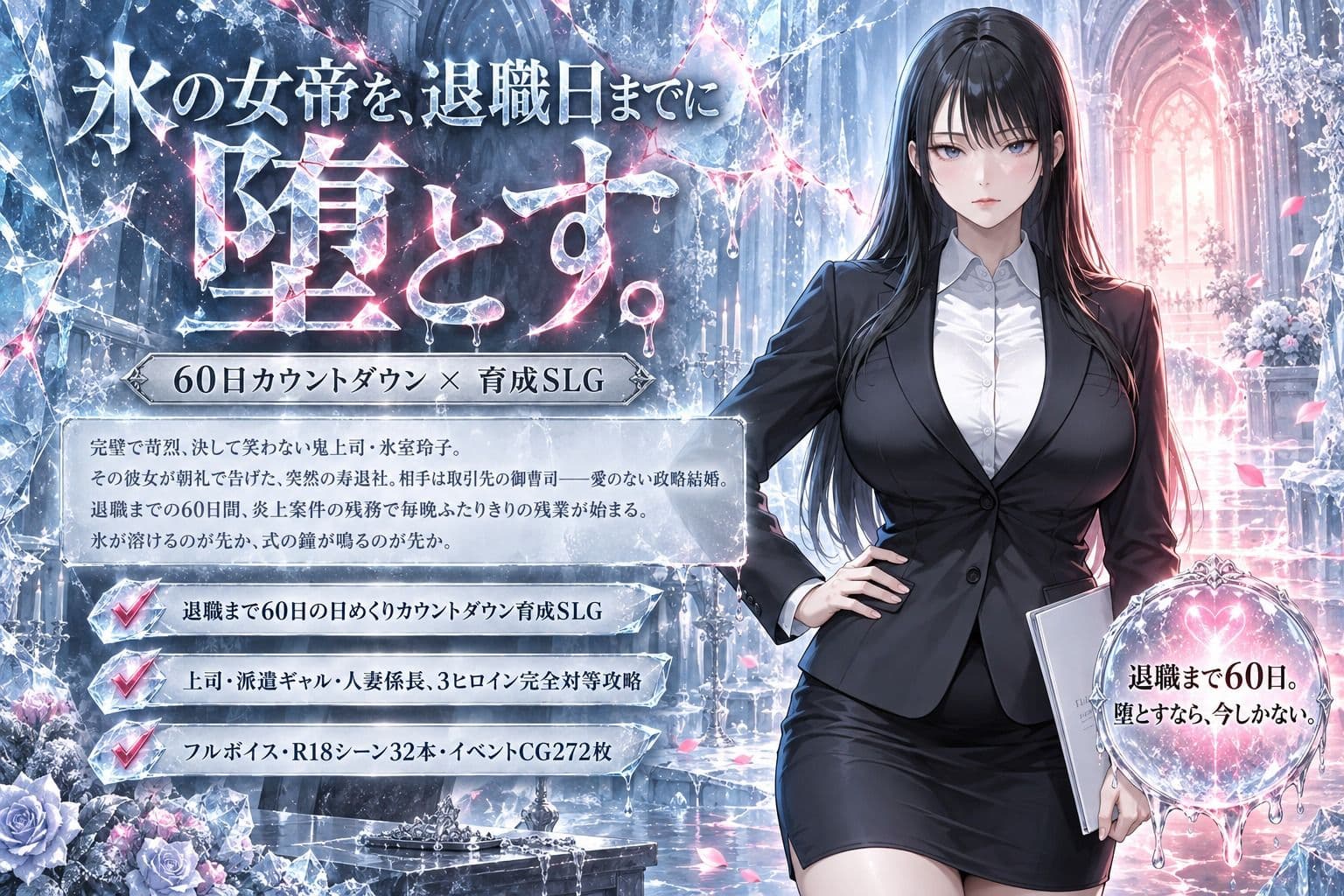 寿退社する鬼上司を堕とすまで サンプル1