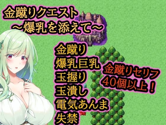 金蹴りクエスト〜爆乳を添えて〜
