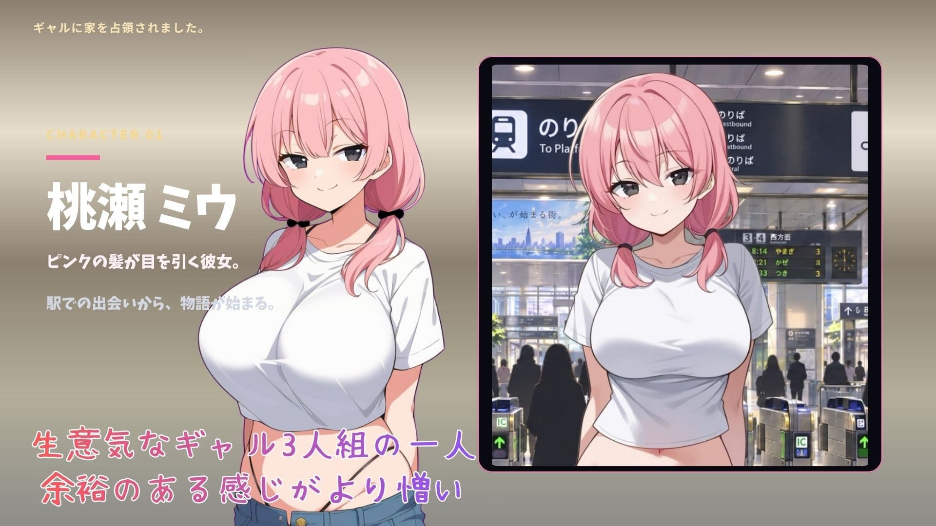 ギャルに家を占領されました。 サンプル2