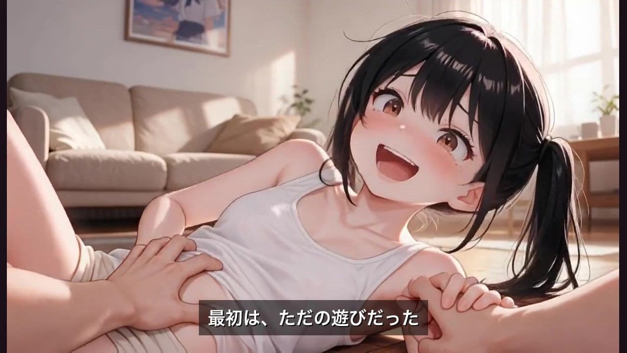 くすぐり我慢対決 〜妹と二人きり〜 サンプル1