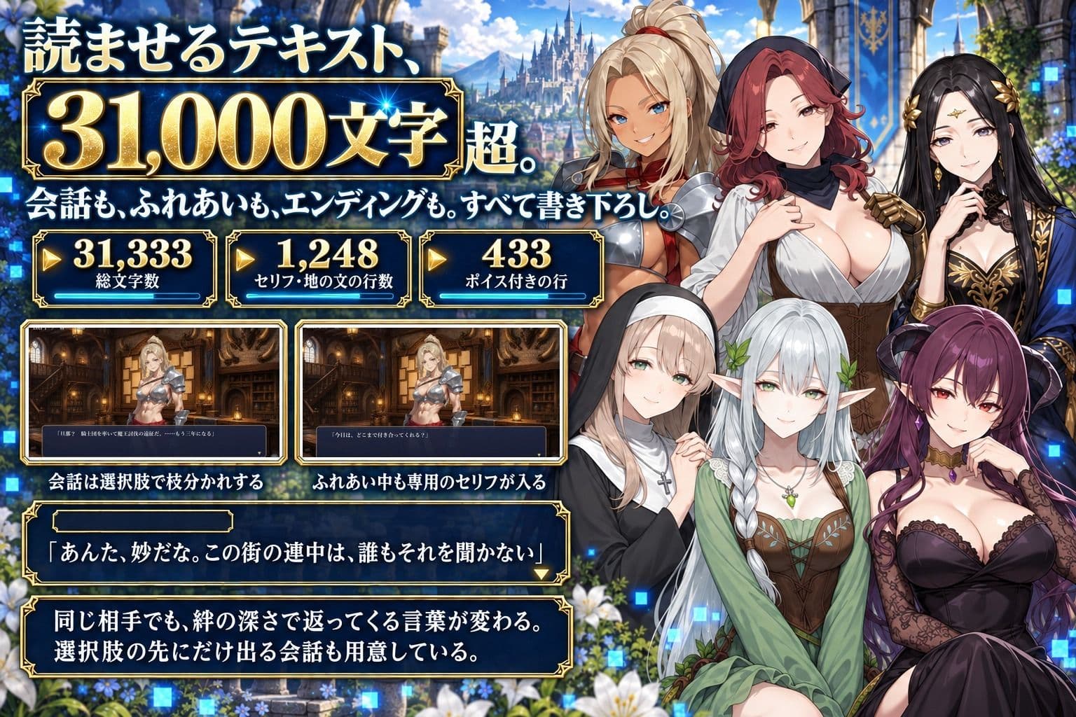 ゲーム世界の人妻たち 〜バグで消えたログアウトボタン〜 サンプル8