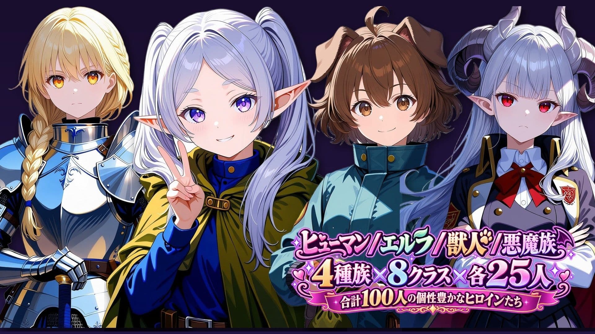 異世界ヒロイン100人パズル サンプル6