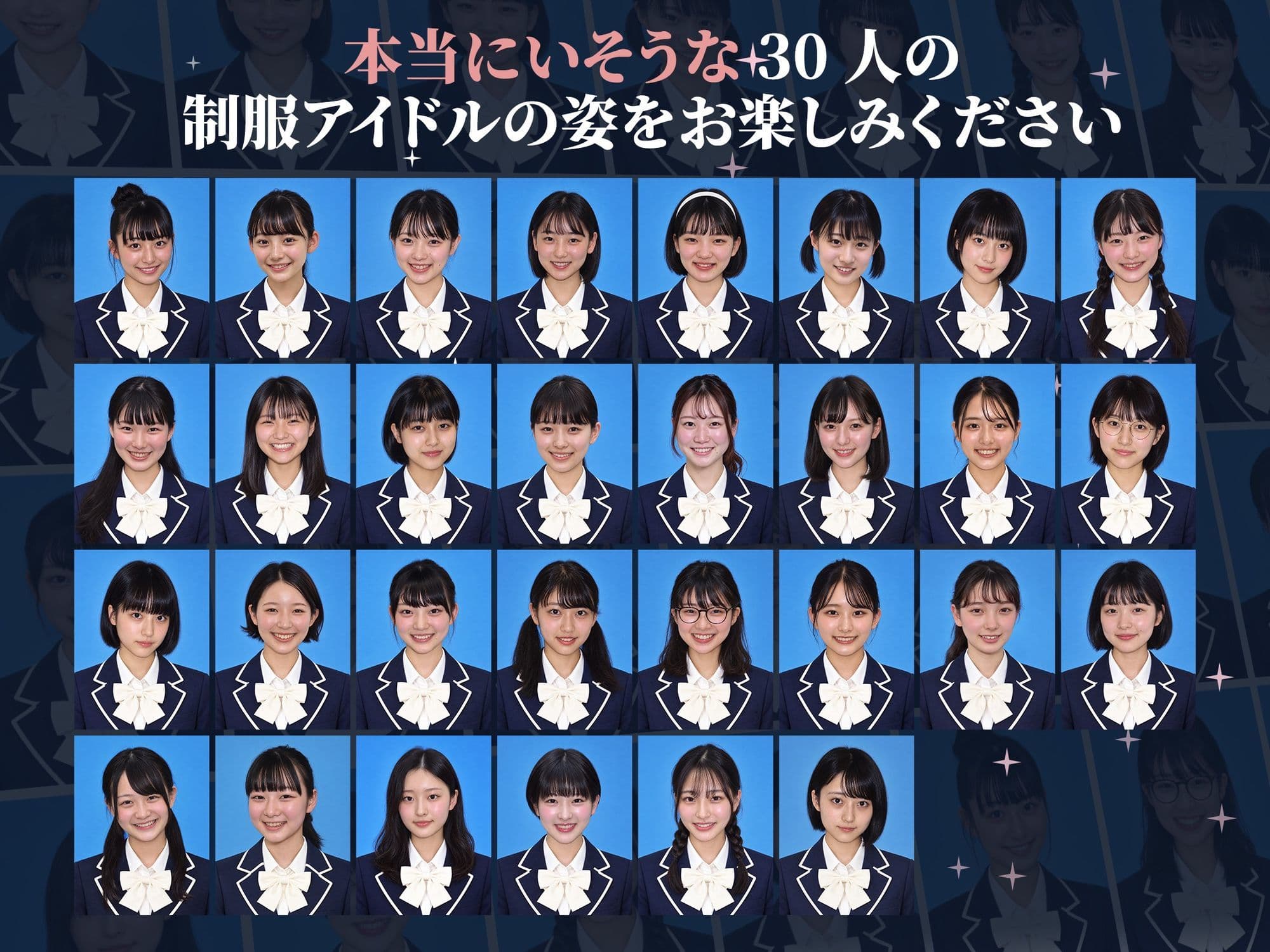 【全裸卒アル】制服アイドルを、「選んで味わってぶっかける」体験型写真集 サンプル9