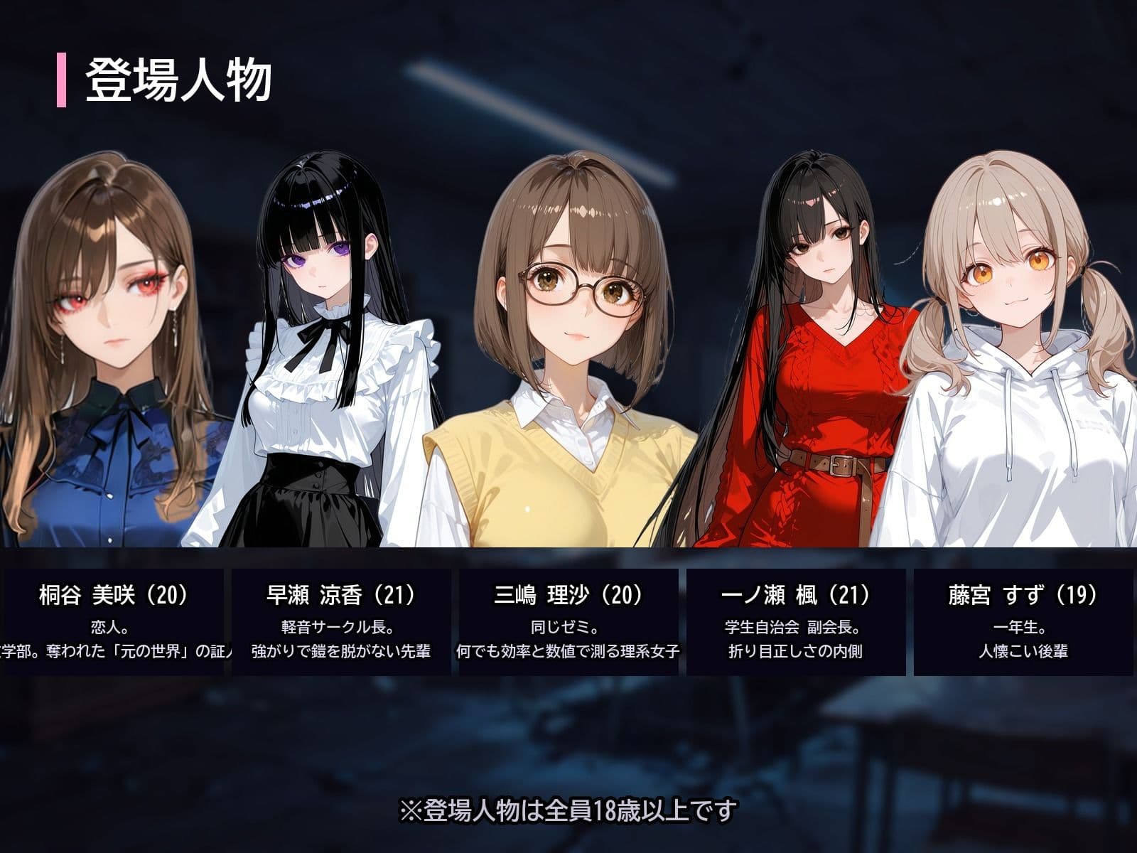 常識崩壊 〜常識を書き換えられた女子大生5人を、わからせて取り戻す〜 サンプル1
