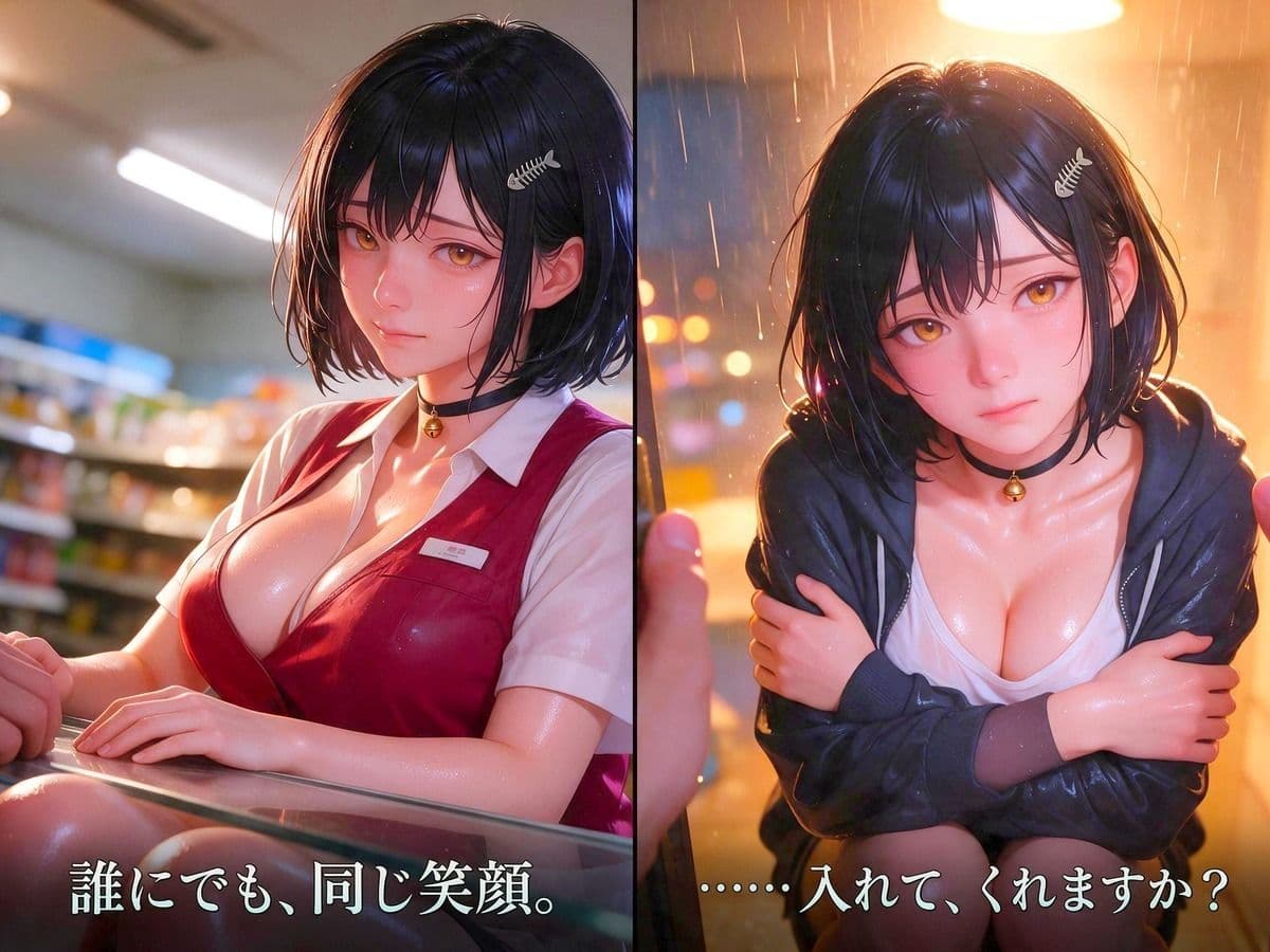 かまってほしくて鳴く野良猫娘〜誰にも懐かない夜勤店員（22）が、俺にだけ甘える7日間〜 サンプル2