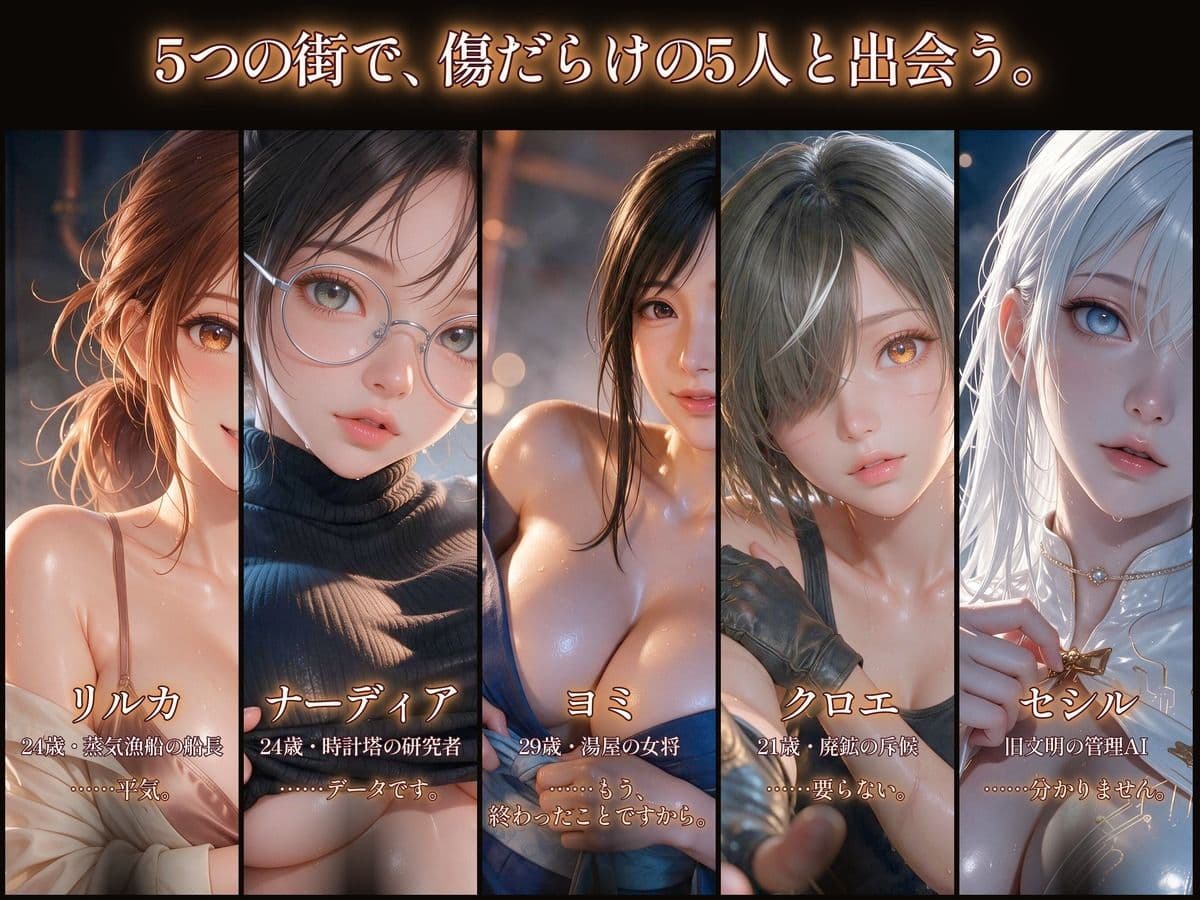蒸鉄キャラバン〜灰の荒野で拾った5つの温もり〜 サンプル2