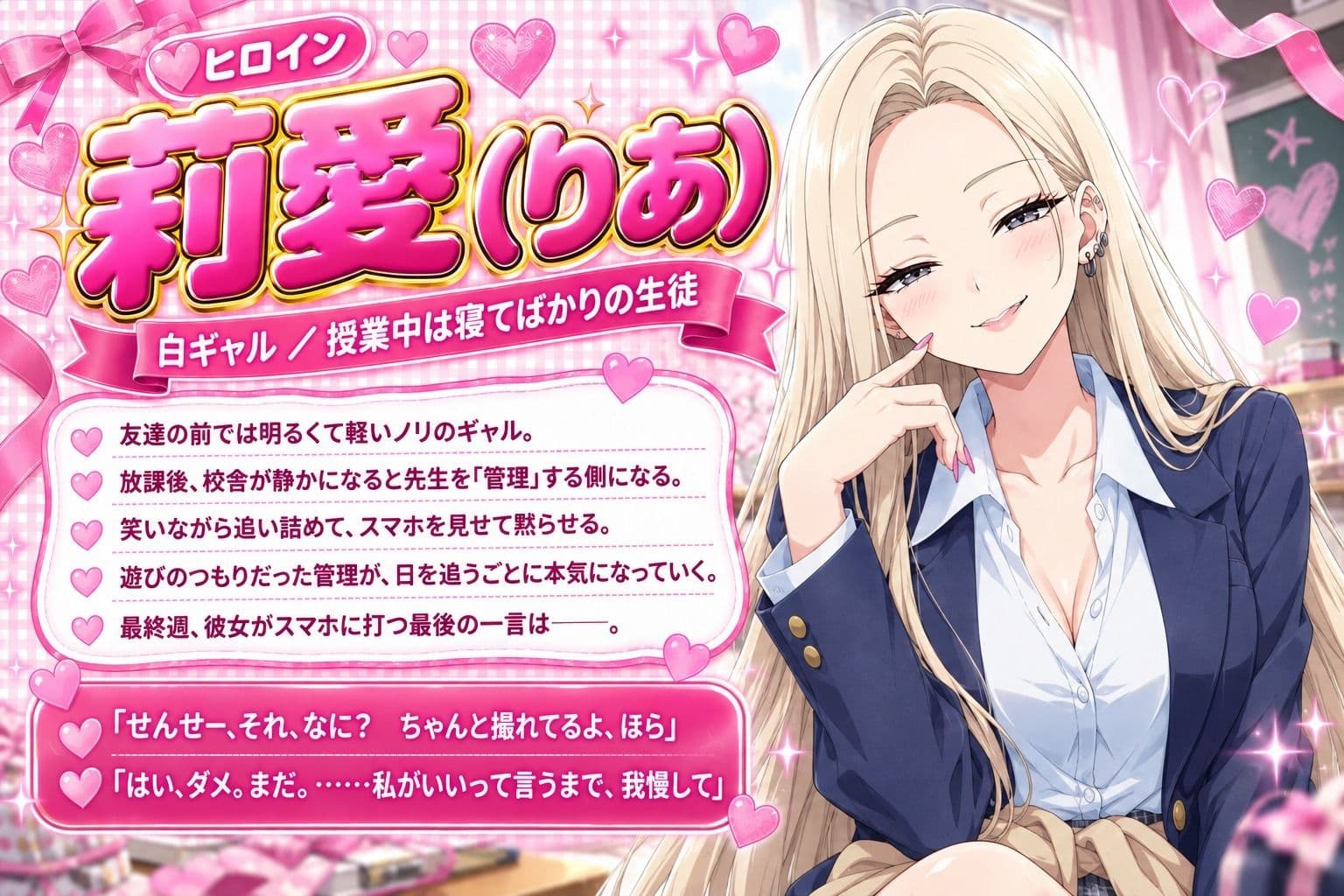 ドSギャルの放課後管理 ―先生は私のモノ― サンプル2