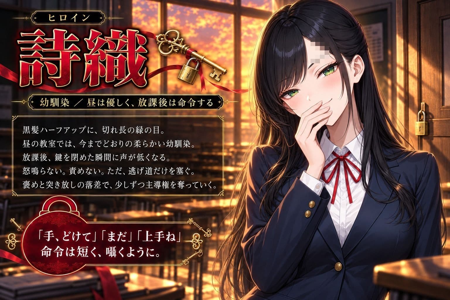 ドS幼馴染の管理生活 ―放課後、許可が出るまで― サンプル2