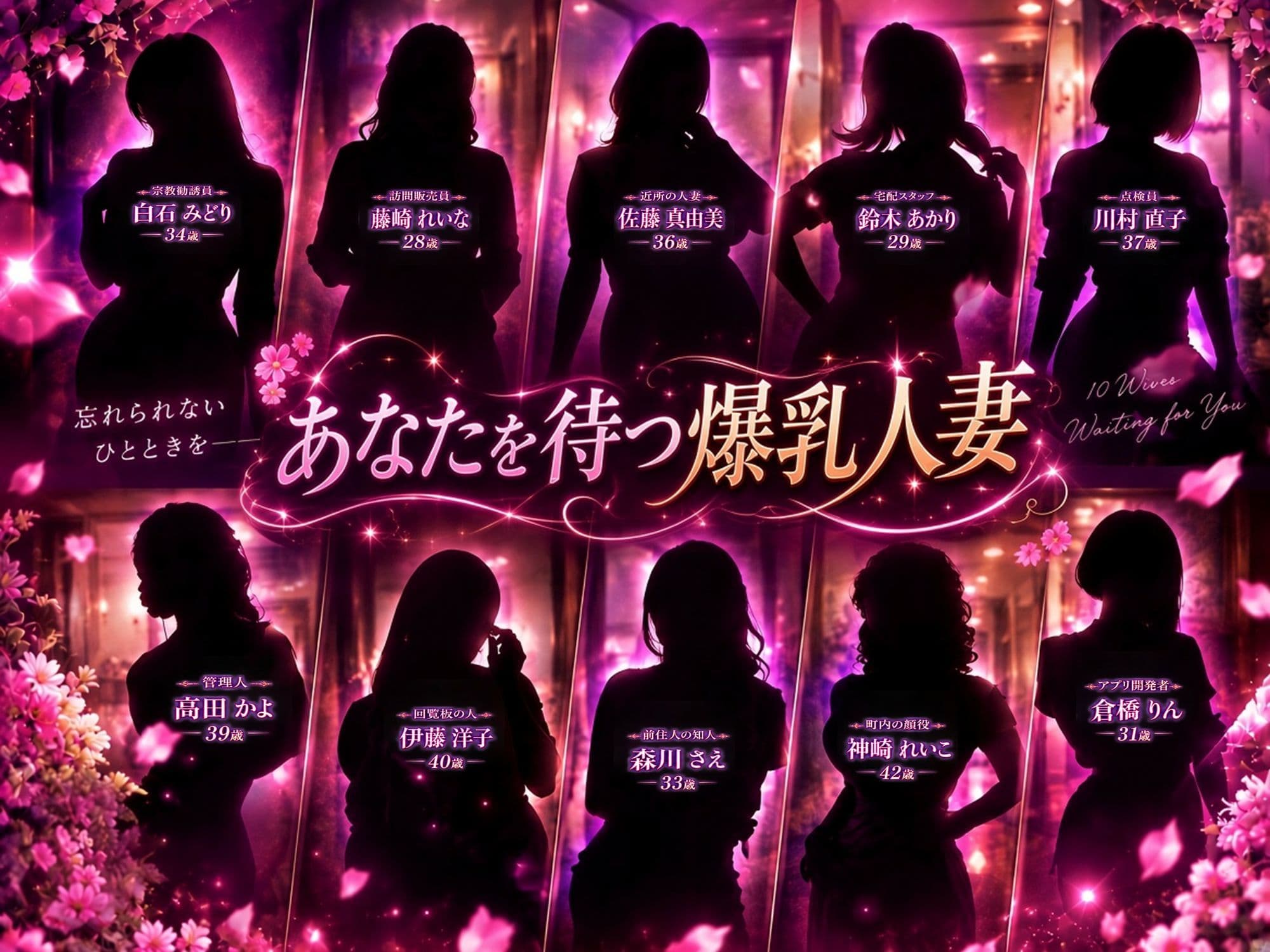 10人の爆乳人妻訪問催● サンプル7