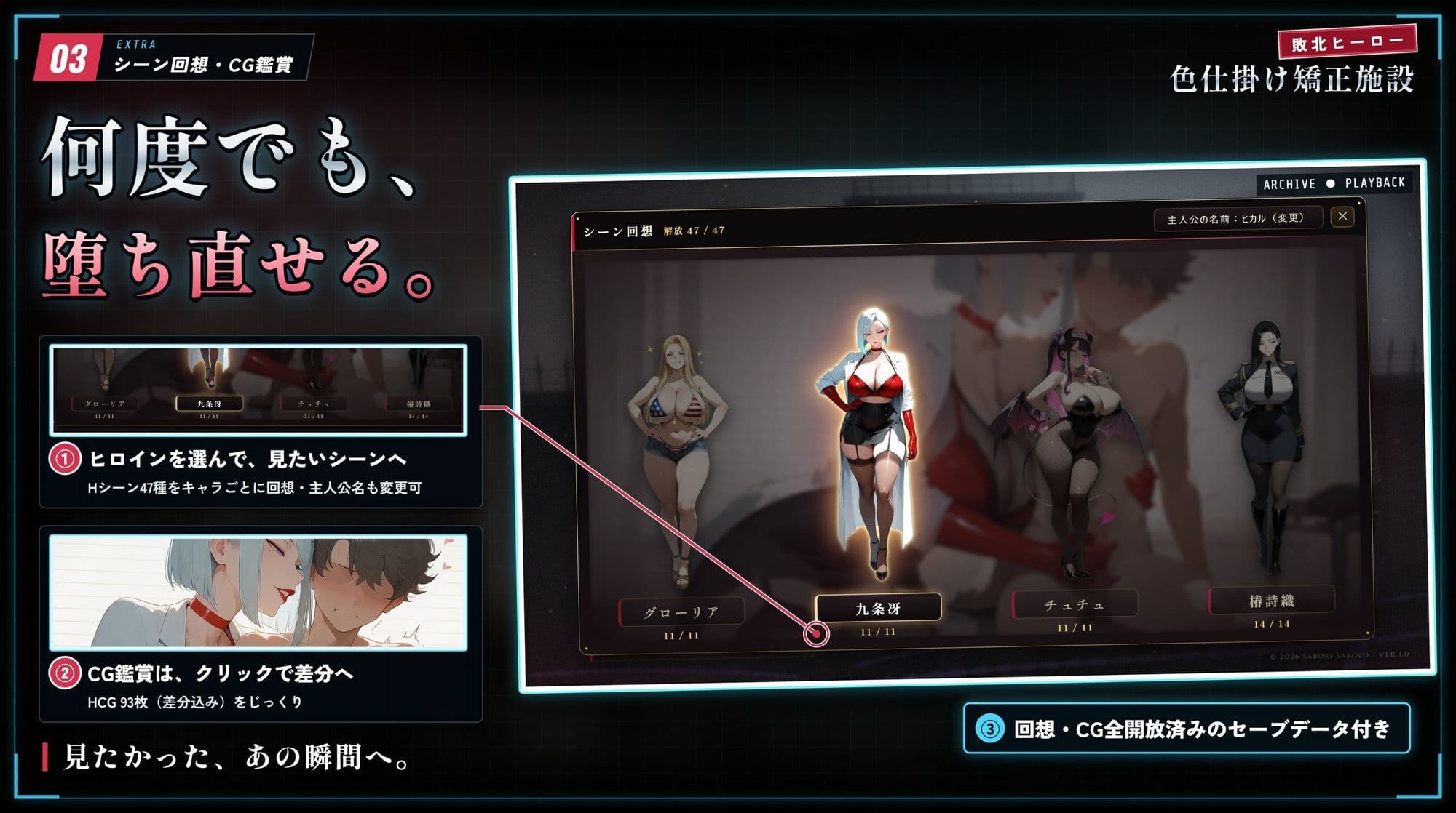 敗北ヒーロー色仕掛け矯正施設 〜ハニトラだらけのザコマゾ特訓〜 サンプル6