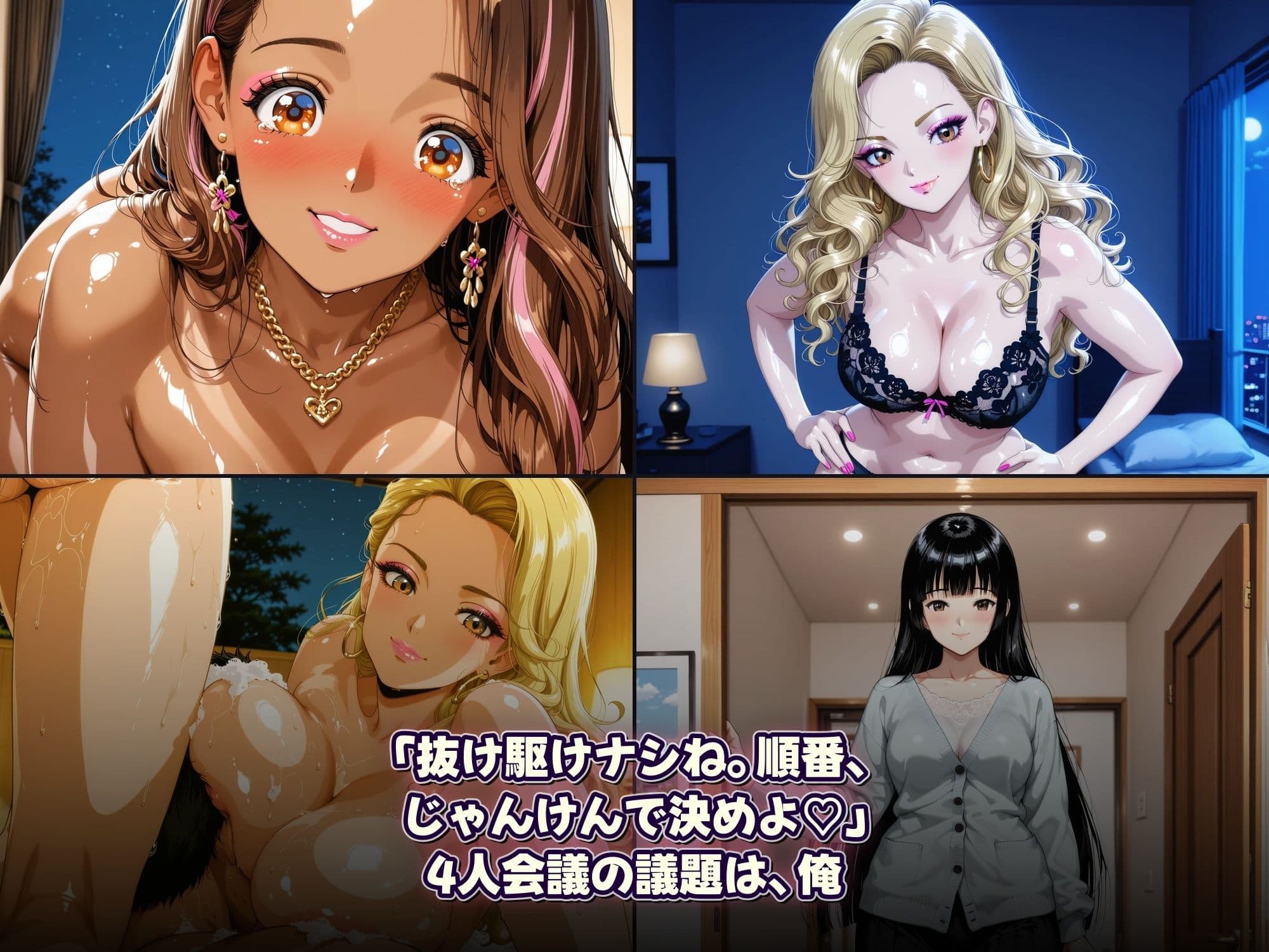 ぎゃるはうす（はーと）ハーレム 〜男は俺ひとり、同居人4人がデレすぎ、エロがりすぎる サンプル8