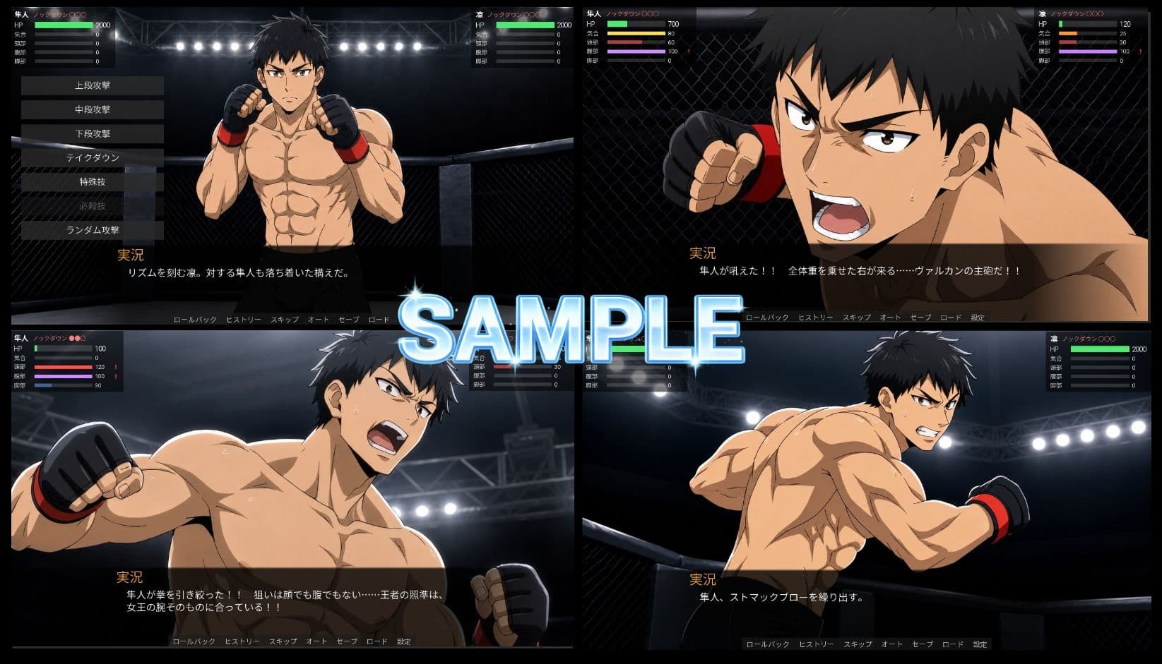 雌雄決戦 サンプル3