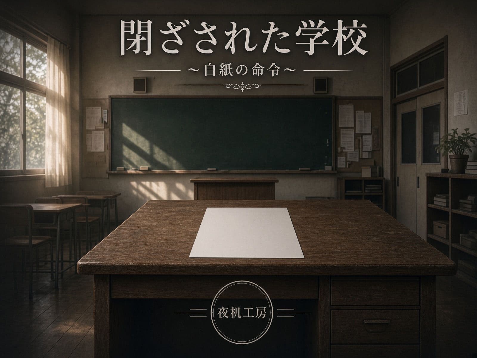 閉ざされた学校 〜白紙の命令〜 サンプル1