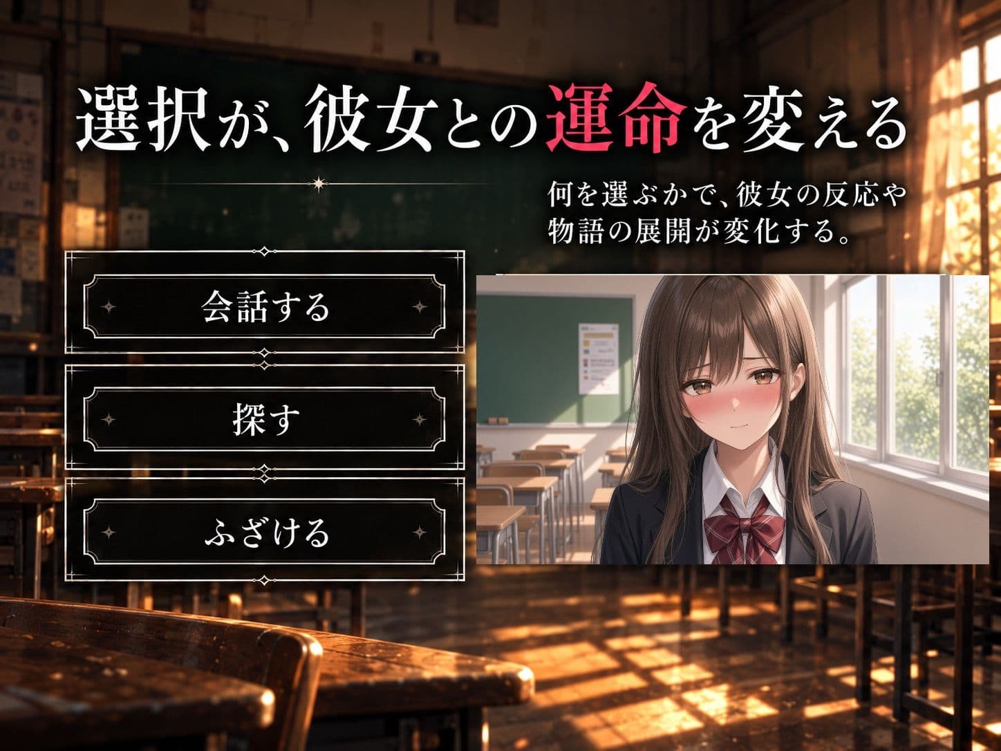 閉ざされた学校 〜白紙の命令〜 サンプル2