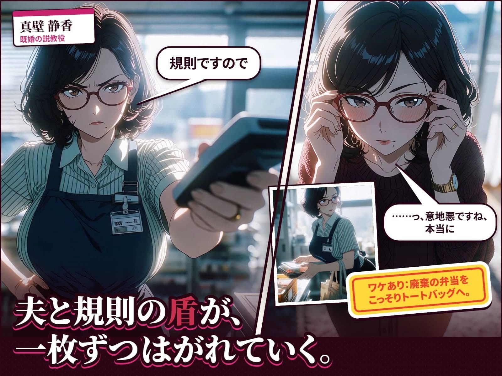 ワケあり人妻パート、夕方シフトで弱み握りました。 サンプル4