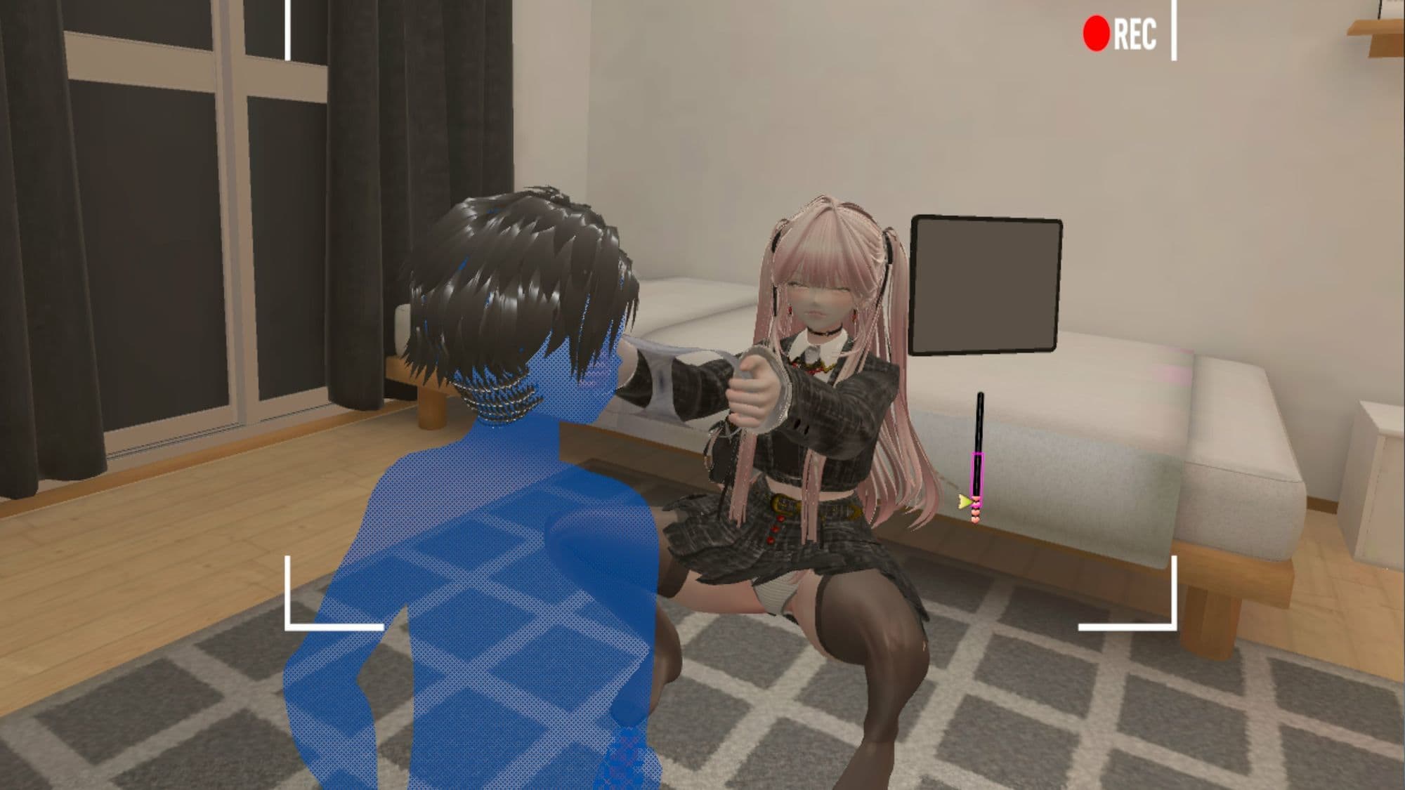 元メス〇キギャルとカウントダウンJOI VR サンプル2