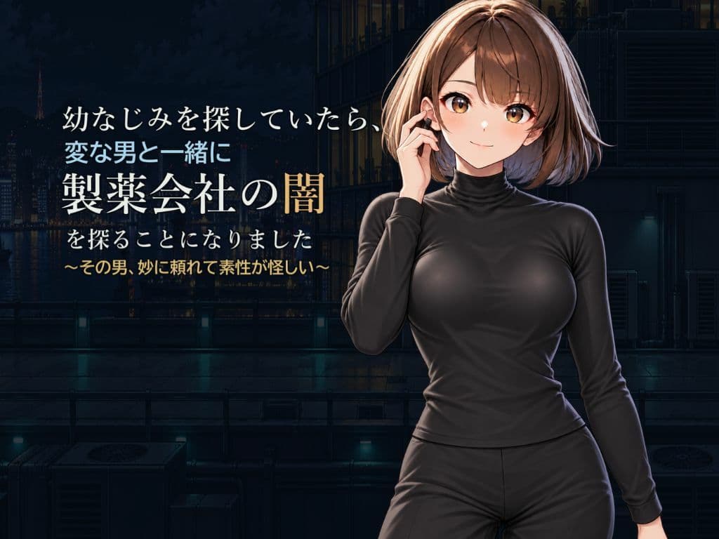 幼なじみを探していたら、変な男と一緒に製薬会社の闇を探ることになりました サンプル1