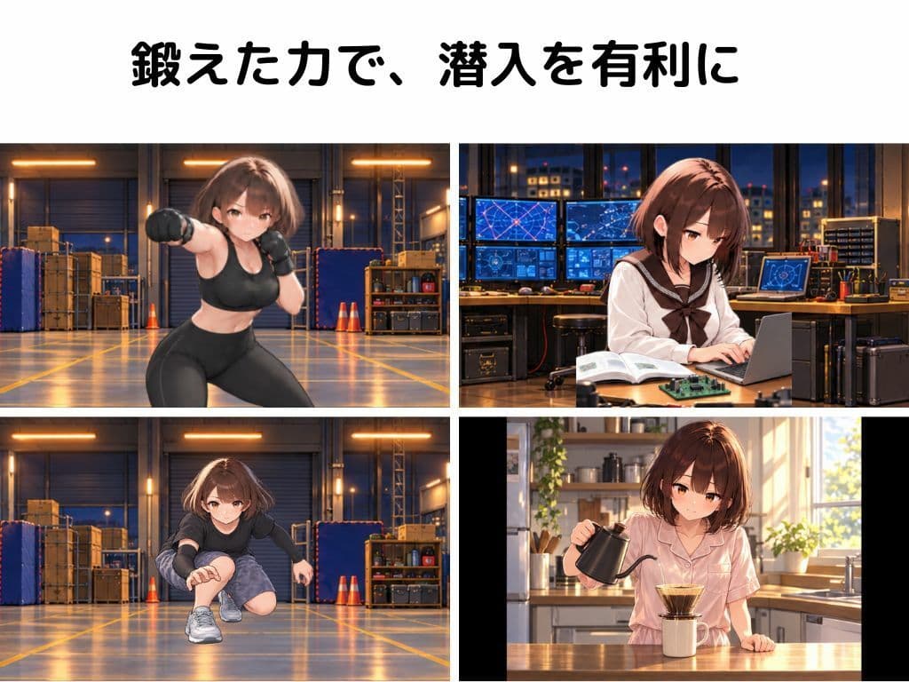幼なじみを探していたら、変な男と一緒に製薬会社の闇を探ることになりました サンプル4
