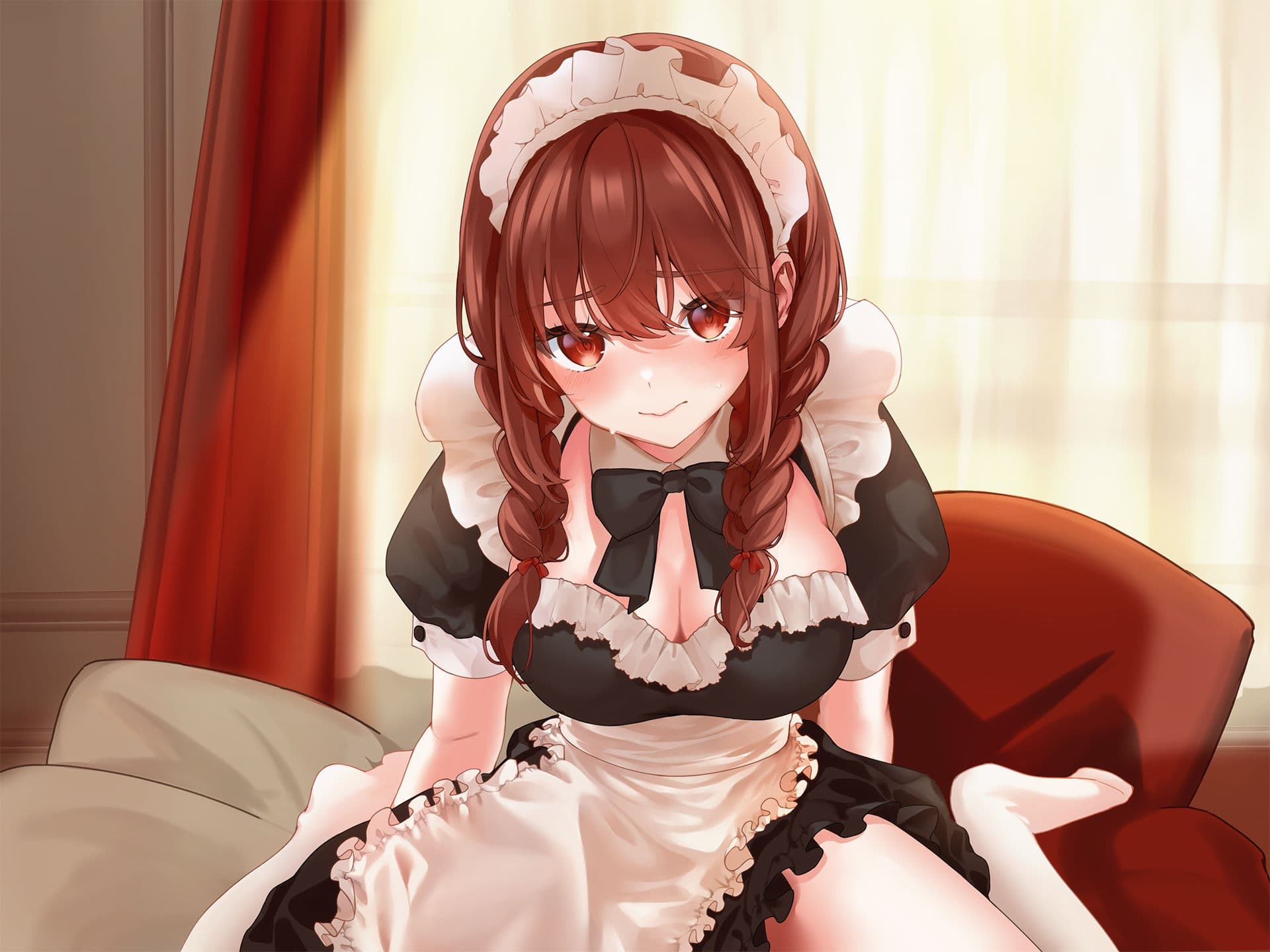 【CV:あさぎ】メイド服でご奉仕ですか？【その後】【シチュエーションボイス】 サンプル1