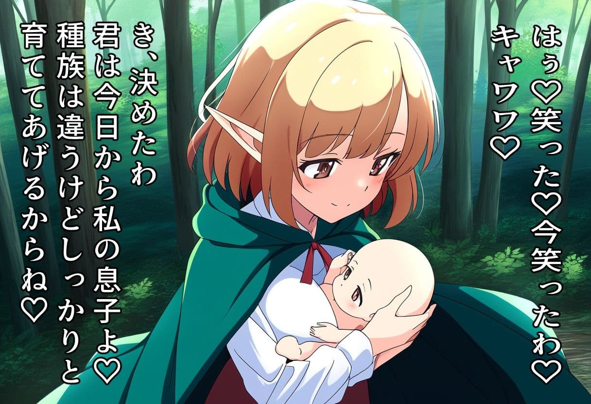 冒険に行くなんてママは絶対許しません！〜子離れが出来ないエルフママは豊満な体を使って引き留める〜 サンプル2