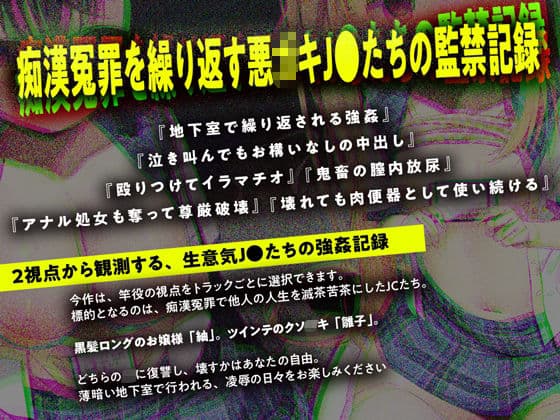 痴●冤罪○○2人組を制裁する【ダブルヘッドフォーリー】 サンプル1