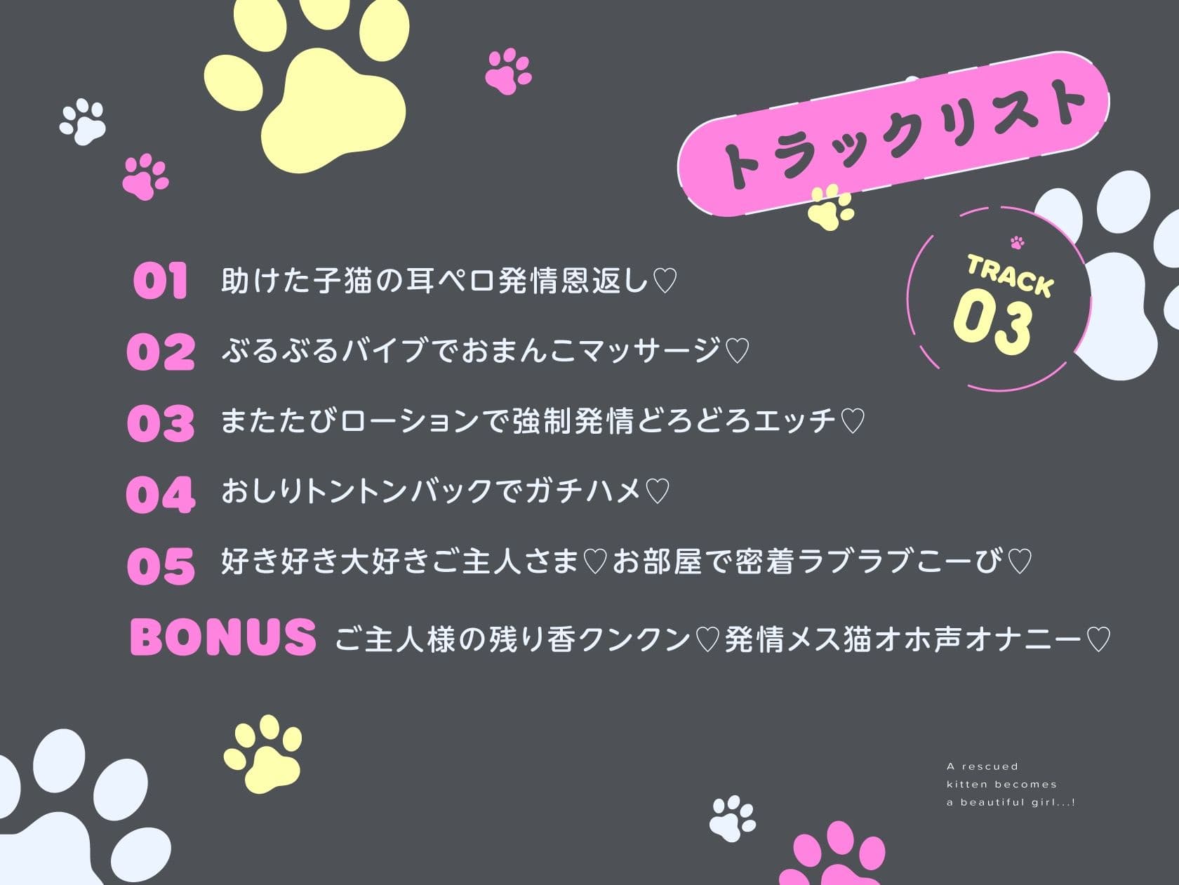 ダウナーにゃんこの恩返し 〜どスケベボディをオホ声調教〜 サンプル3