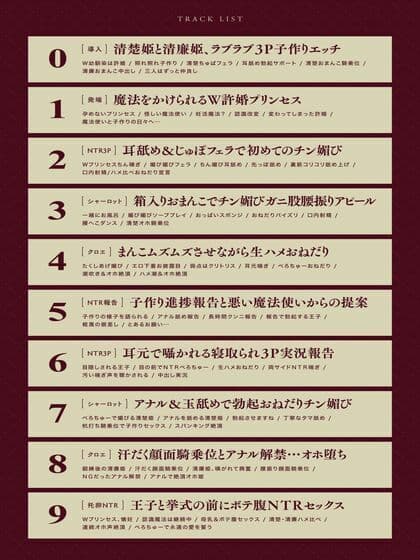 【托卵NTR】認識改変チン媚び魔法〜寝取られたW許婚プリンセス〜【Wオホ声快楽堕ち】 サンプル6