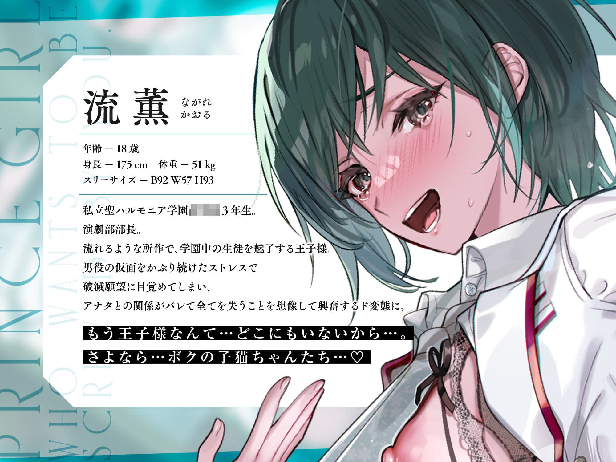 イケボ孕ませ!ドM変態王子様。「ボクは王子様なんかじゃ…ないっ…キミだけのメスになりたいんだ…」 サンプル4