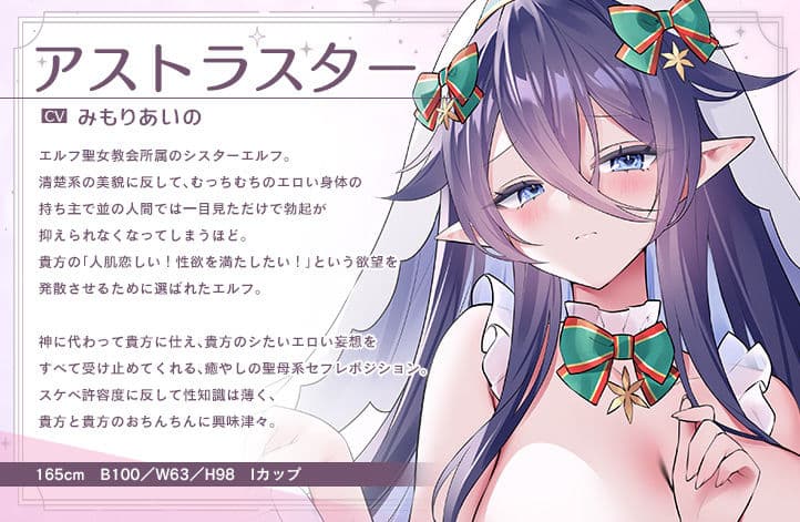 【6時間超え】エルフパラダイス〜性なる夜にようこそ♪エロフたちのドスケベクリスマススペシャル〜 サンプル3
