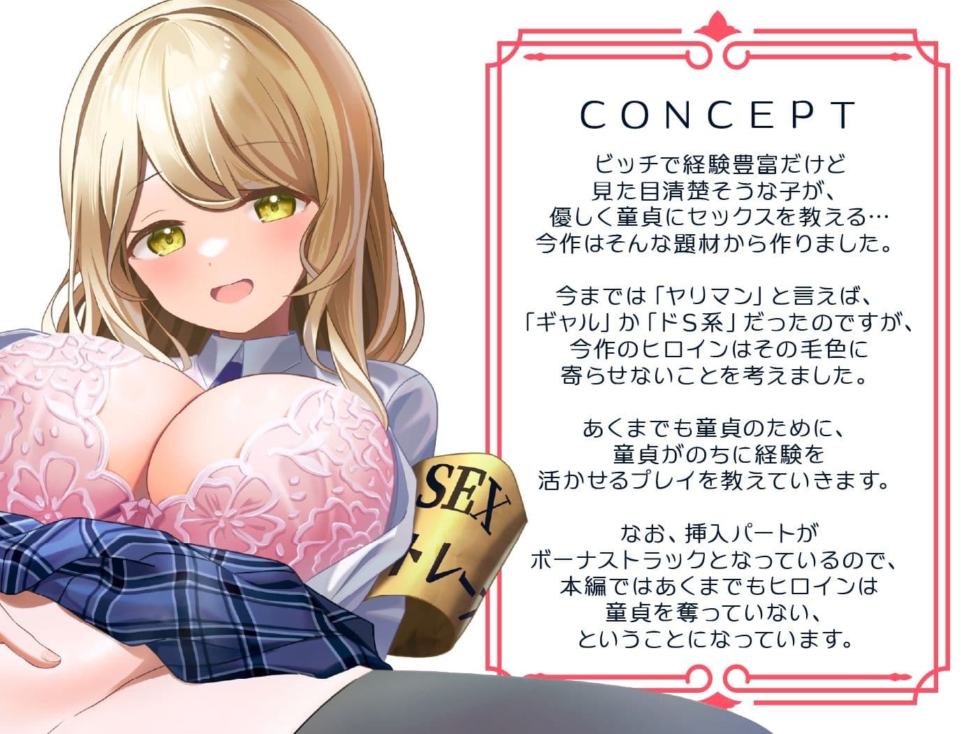 童貞育成レッスン！JKセックストレーナーの褒め伸び性指導 サンプル3