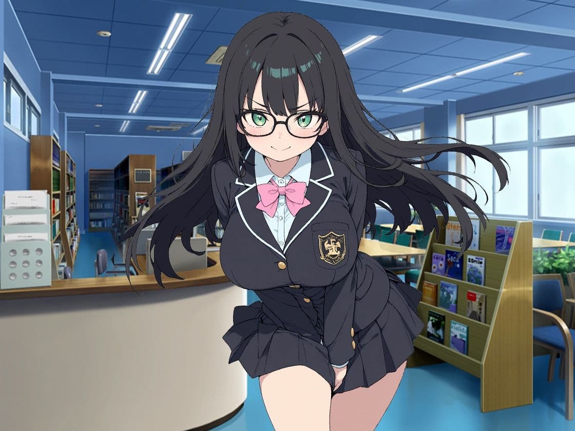 ダンジョン最深部女王に負けてVR最強勇者は図書室でケツ穴ペットになる！ダウナー美少女図書委員にマゾメス堕ち サンプル5
