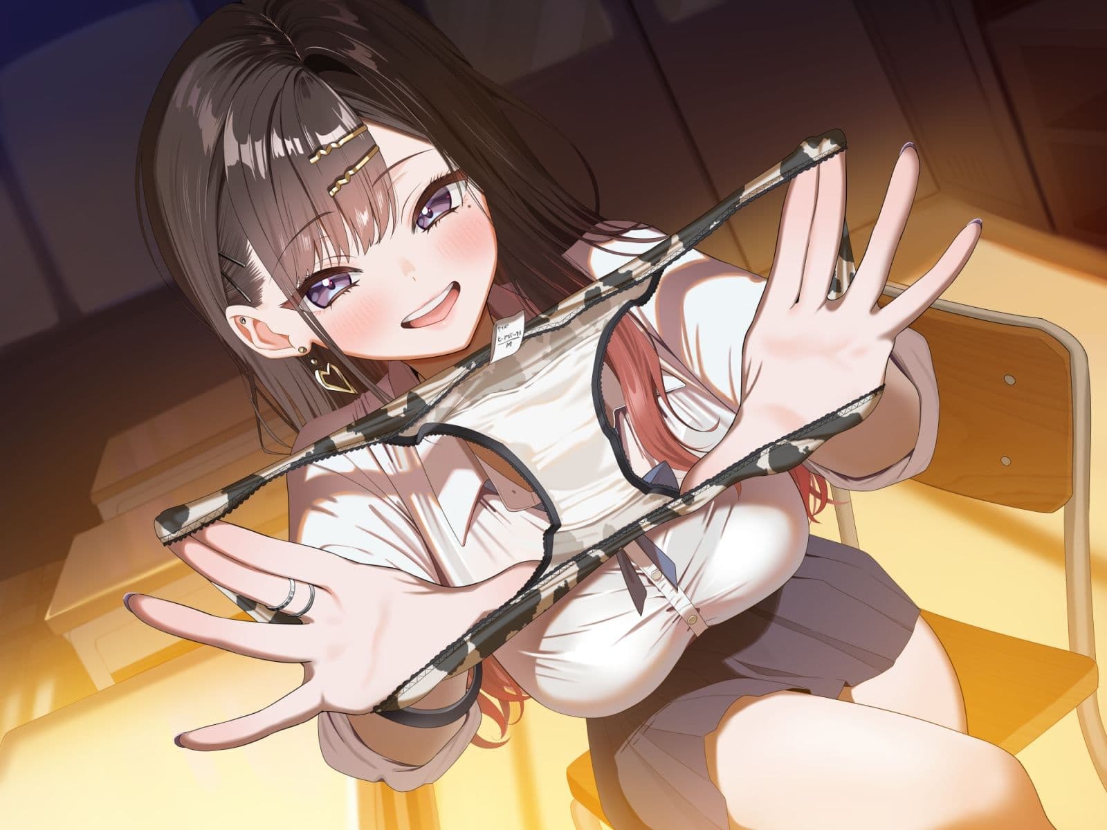 【ソフトマゾ向け】最近隣の席になった女子が性的にからかってくる【CV:ゆにこ】 サンプル2