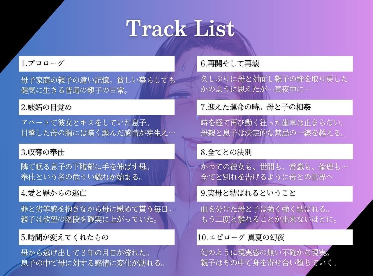 実母に耽る夏〜或る親子の偏執的相姦〜 サンプル3