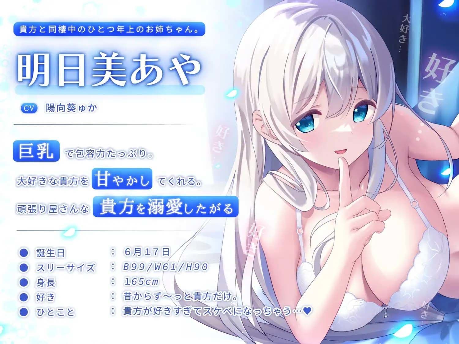 【添い寝えっち】甘やかし上手で癒してくれる同棲お姉ちゃん。【癒しおま◯こ】 サンプル3