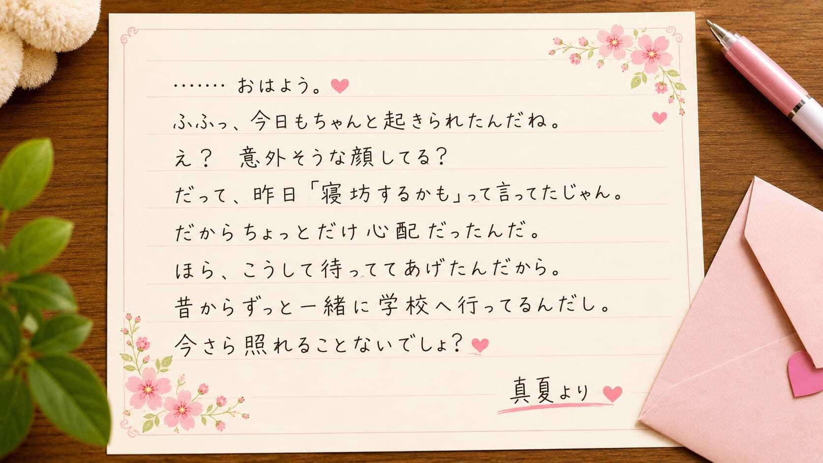 僕の「幼馴染」☆村田真夏☆「幼馴染から告白編」 サンプル2